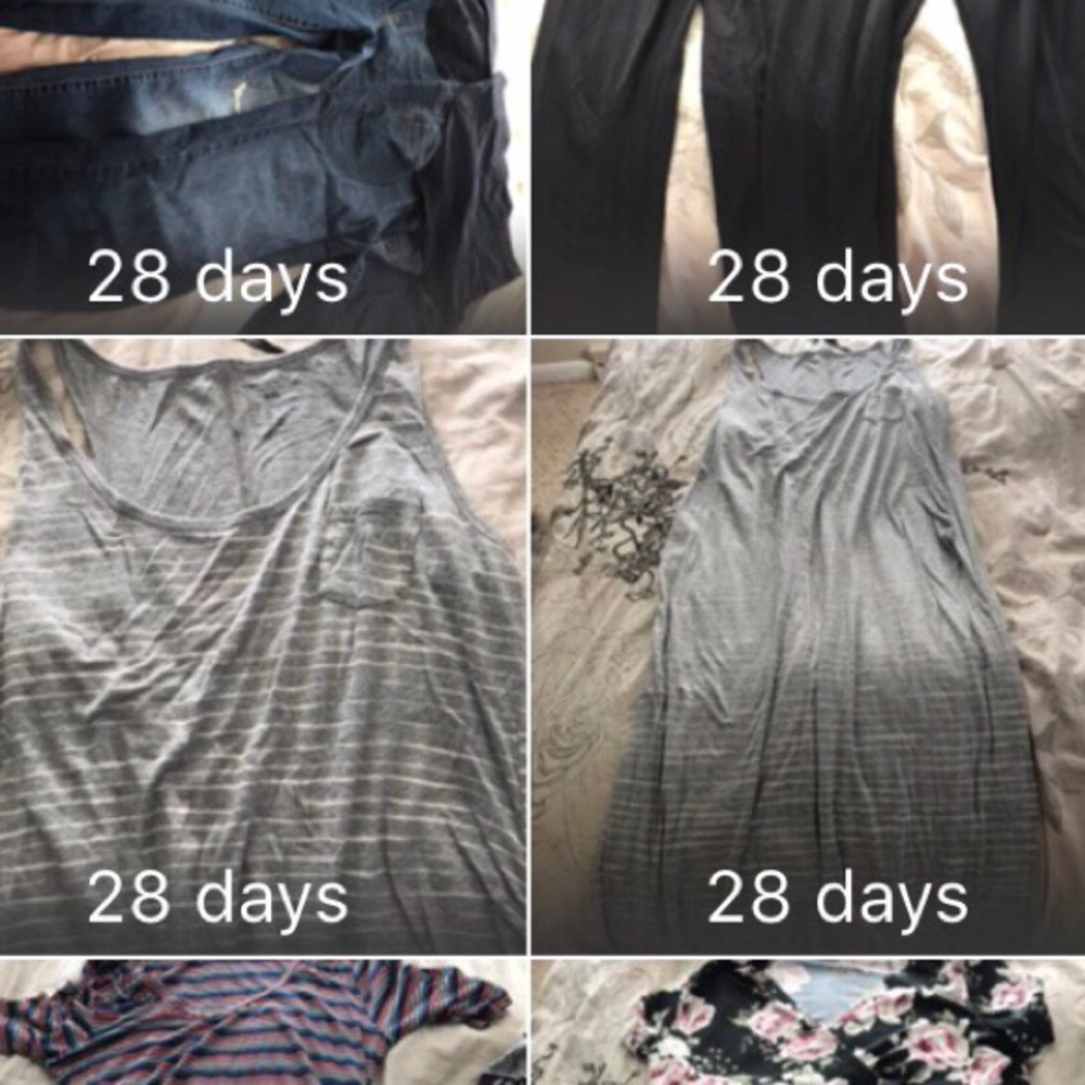 Grey Gap Maternity Dress